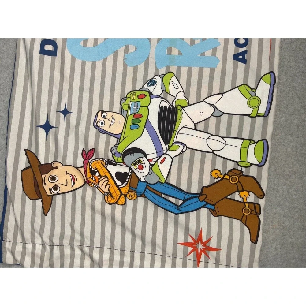 Disney Toy Story 4 Woody &‎ Buzz Lightyear Pillow Case Double Sided Pizza Planet